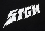 STIGMA(スティグマ)  FIRE FOIL OVERSIZED HOODIE BLACK