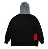 STIGMA(スティグマ)  PRESS OVERSIZED HEAVY SWEAT HOODIE GREY