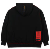 STIGMA(スティグマ)  STITCH OVERSIZED HEAVY SWEAT HOODIE BLACK