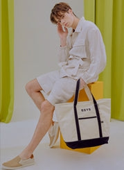 BBYB(ビービーワイビー) Tropical Market Bag (Extra-large) Black