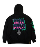 STIGMA(スティグマ)  GRAFFITI OVERSIZED HEAVY SWEAT HOODIE BLACK