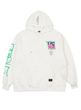 STIGMA(スティグマ)  GRAFFITI OVERSIZED HEAVY SWEAT HOODIE WHITE