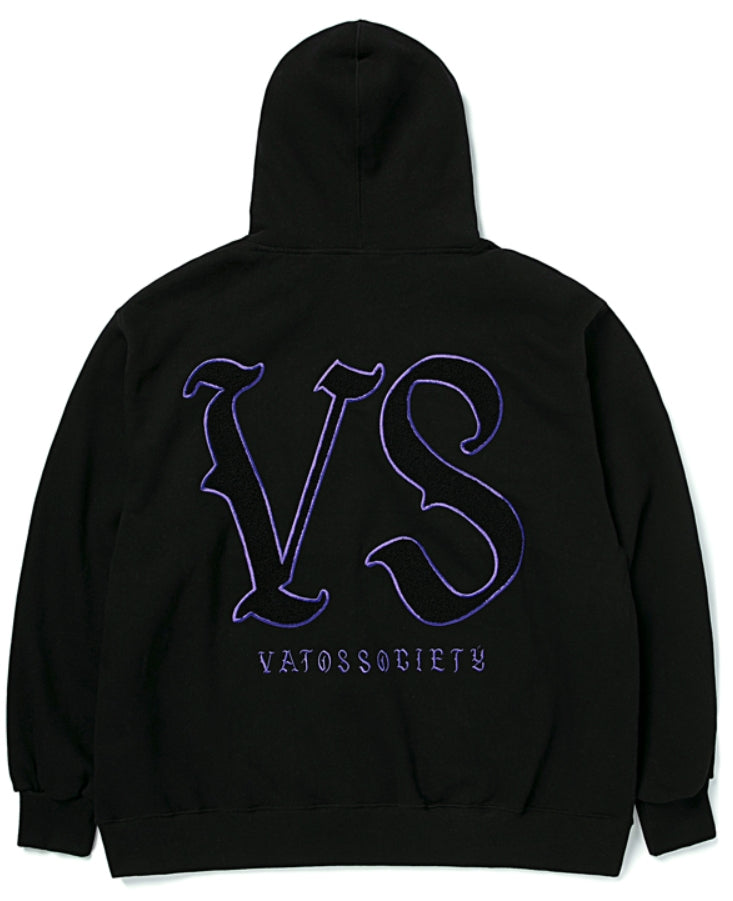 STIGMA(スティグマ)  HANDLE OVERSIZED HEAVY SWEAT HOODIE BLACK