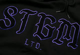 STIGMA(スティグマ)  HANDLE OVERSIZED HEAVY SWEAT HOODIE BLACK