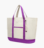BBYB(ビービーワイビー) Tropical Market Bag (Extra-large) Purple