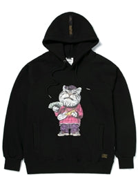 STIGMA(スティグマ)  CATSGANG HEAVY SWEAT HOODIE BLACK