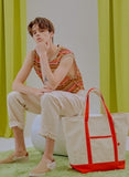 BBYB(ビービーワイビー) Tropical Market Bag (Extra-large) Red