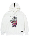 STIGMA(スティグマ)  CATSGANG HEAVY SWEAT HOODIE WHITE