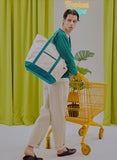 BBYB(ビービーワイビー) Tropical Market Bag (Extra-large) Green