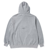 STIGMA(スティグマ)  EMB COMPTON BEAR OVERSIZED HEAVY SWEAT HOODIE GREY