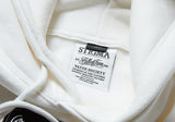 STIGMA(スティグマ)  EMB COMPTON BEAR OVERSIZED HEAVY SWEAT HOODIE WHITE