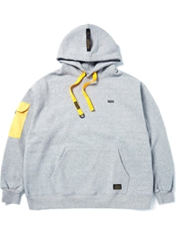 STIGMA(スティグマ) STGM POCKET OVERSIZED HEAVY SWEAT HOODIE GREY