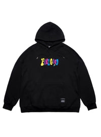 STIGMA(スティグマ) MULTIPLE COLOR OVERSIZED HEAVY SWEAT HOODIE BLACK