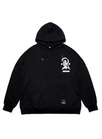 STIGMA(スティグマ) PLUMB OVERSIZED HEAVY SWEAT HOODIE BLACK