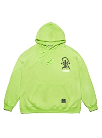 STIGMA(スティグマ) PLUMB OVERSIZED HEAVY SWEAT HOODIE NEON GREEN