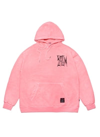 STIGMA(スティグマ) HLT PIGMENT OVERSIZED HEAVY SWEAT HOODIE NEON PINK