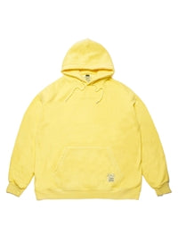 STIGMA(スティグマ)  SCRAPE PIGMENT OVERSIZED HEAVY SWEAT HOODIE YELLOW
