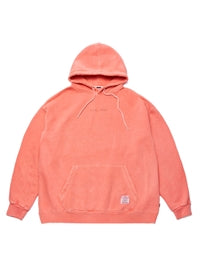 STIGMA(スティグマ)  SCRAPE PIGMENT OVERSIZED HEAVY SWEAT HOODIE ORANGE