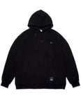 PARAGON OVERSIZED HEAVY SWEAT HOODIE BLACK