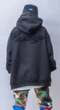 PARAGON OVERSIZED HEAVY SWEAT HOODIE BLACK