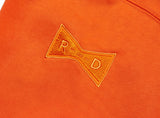 STGM PATCH OVERSIZED HEAVY SWEAT HOODIE ORANGE