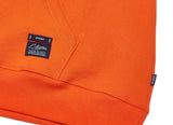 STGM PATCH OVERSIZED HEAVY SWEAT HOODIE ORANGE