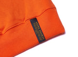 STGM PATCH OVERSIZED HEAVY SWEAT HOODIE ORANGE