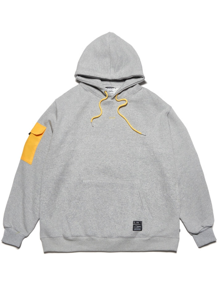 FEEL GOOD OVERSIZED HEAVY SWEAT HOODIE GREY
