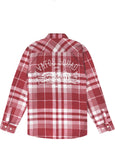 VATOS SQUAD CHECK SHIRTS RED