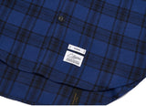 MUSK OVERSIZED CHECK SHIRTS BLUE