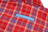 STREET HALF OVERSIZED CHECK SHIRTS RED