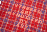 STREET HALF OVERSIZED CHECK SHIRTS RED