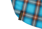 HALLUCINATION OVERSIZED CHECK SHIRTS BLUE