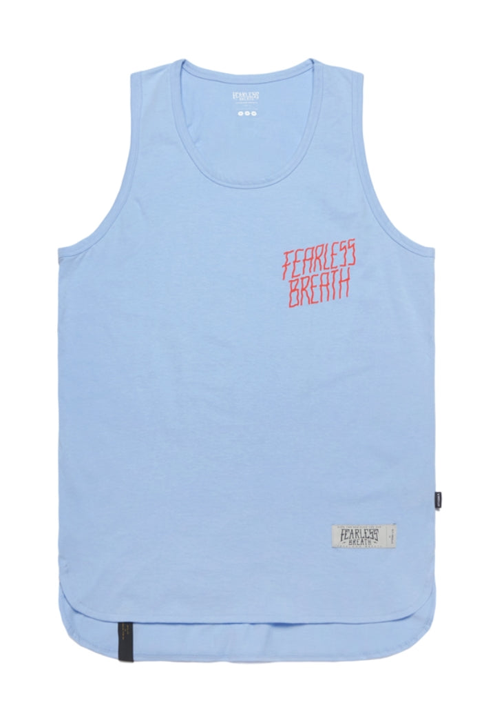FEARLESS LONG SLEEVELESS BLUE