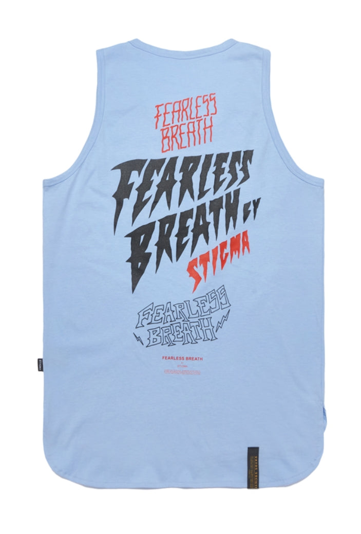 FEARLESS LONG SLEEVELESS BLUE