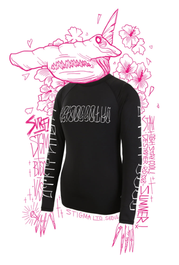 VATOS RASH GUARD BLACK