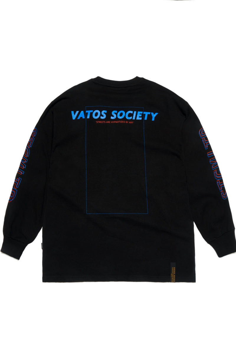 GALLOP OVERSIZED LONG SLEEVES T-SHIRTS BLACK