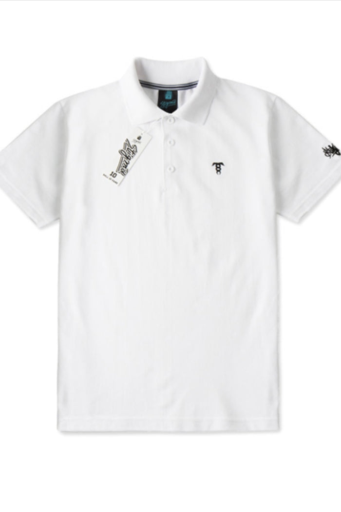 SHORT SLEEVES PIQUE T-SHIRTS_WHITE