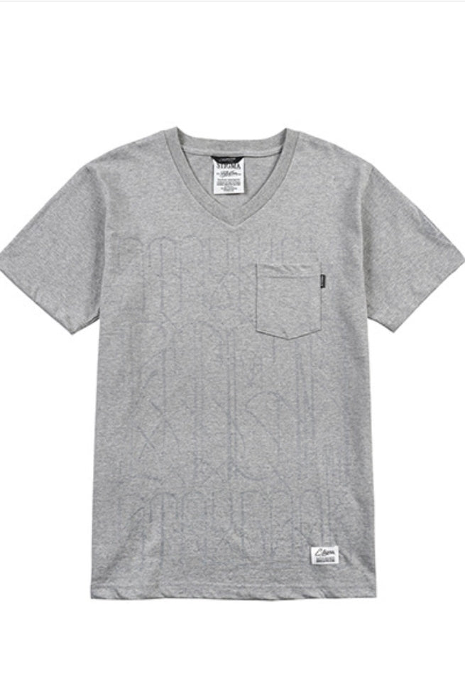 STEALTH V-NECK T-SHIRTS GREY