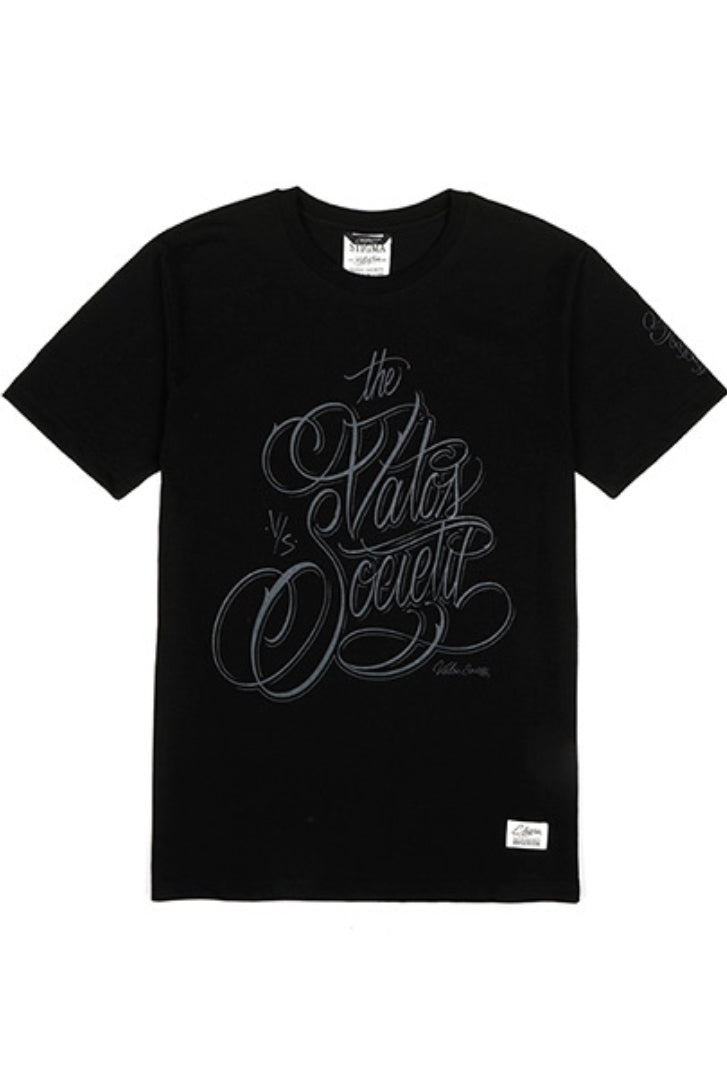 VS SCRIPT T-SHIRTS BLACK