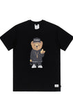 COMPTON BEAR T-SHIRTS BLACK