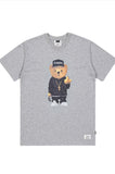 COMPTON BEAR T-SHIRTS GREY