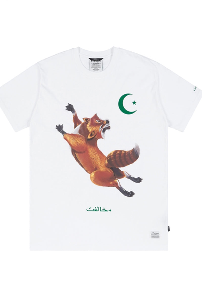 FOX T-SHIRTS WHITE