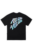 HOLOGRAM OVERSIZED T-SHIRTS BLACK