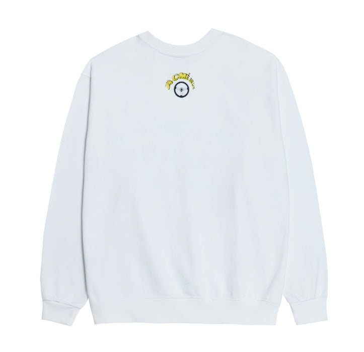 アクメドラビ(acme' de la vie) RED RACING CAR SWEATSHIRT WHITE