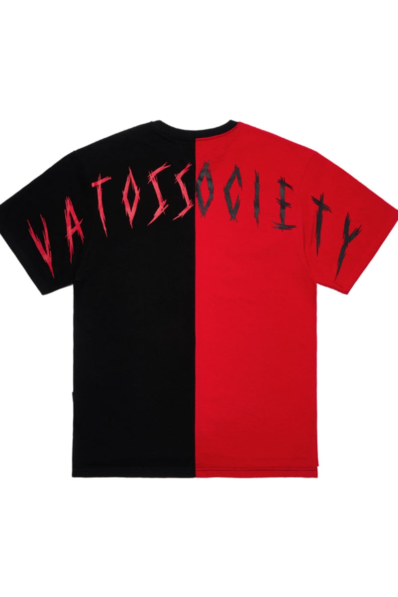 HALF OVERSIZED T-SHIRTS RED