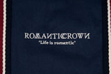 ロマンティッククラウン(ROMANTIC CROWN) RMTCRW STRIPE TOTE BAG_NAVY