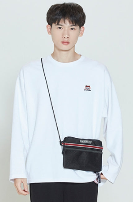 ロマンティッククラウン(ROMANTIC CROWN) CEREMONY COMPACT SACOCHE BAG_BLACK