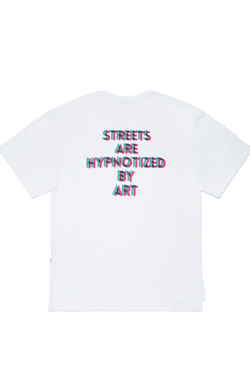 OVERLAP OVERSIZED T-SHIRTS WHITE