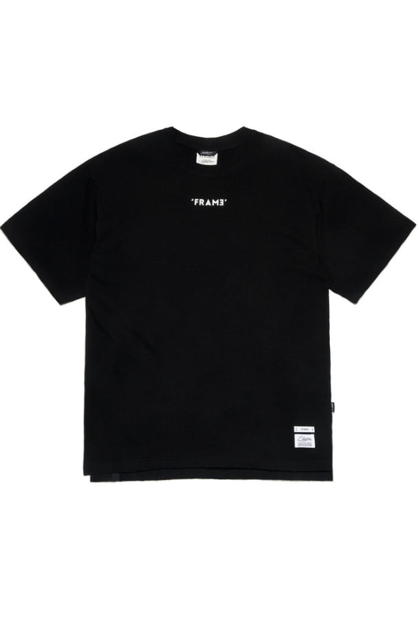 FRAME OVERSIZED T-SHIRTS BLACK